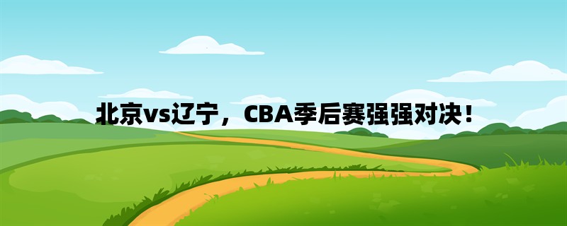 北京vs辽宁，CBA季后赛强