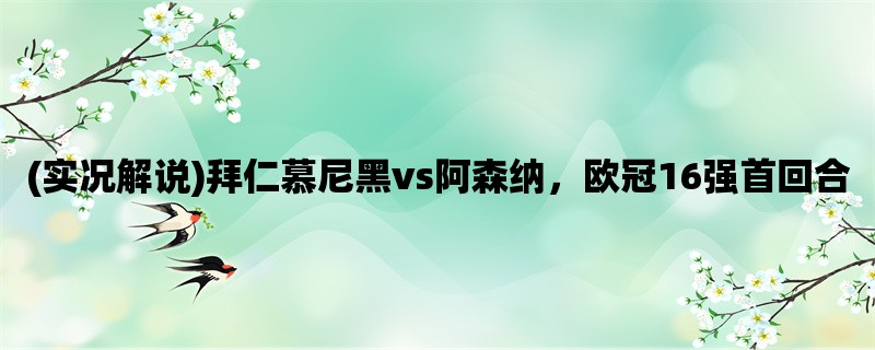 (实况解说)拜仁慕尼黑