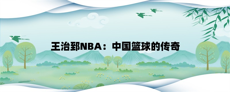 王治郅NBA：中国篮球的传奇