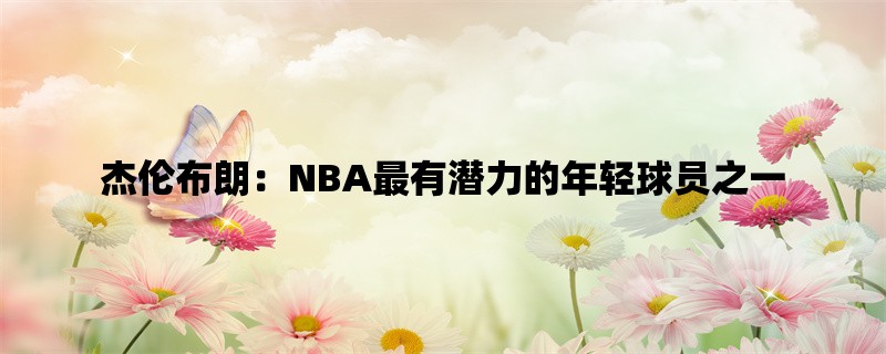 杰伦布朗：NBA最有潜力的