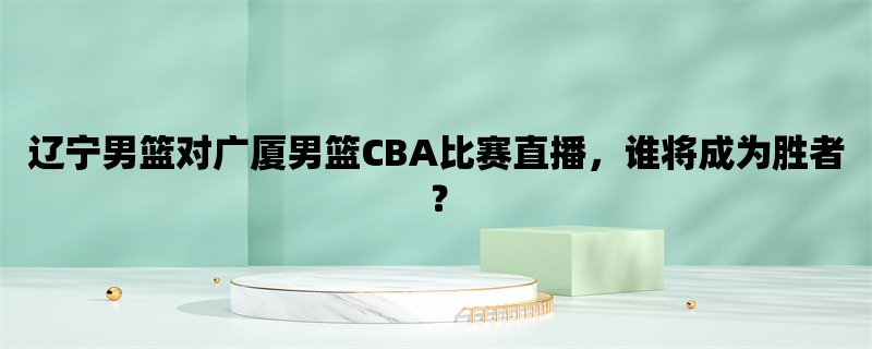 辽宁男篮对广厦男篮CB