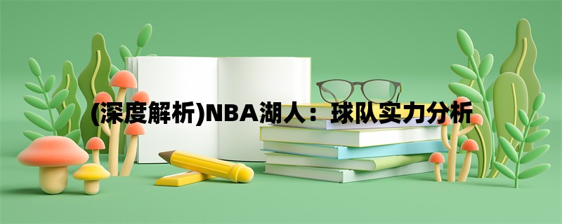 (深度解析)NBA湖人：球队