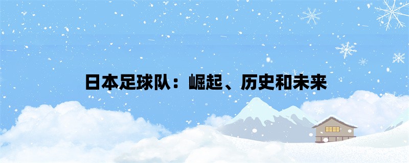 日本足球队：崛起、历史